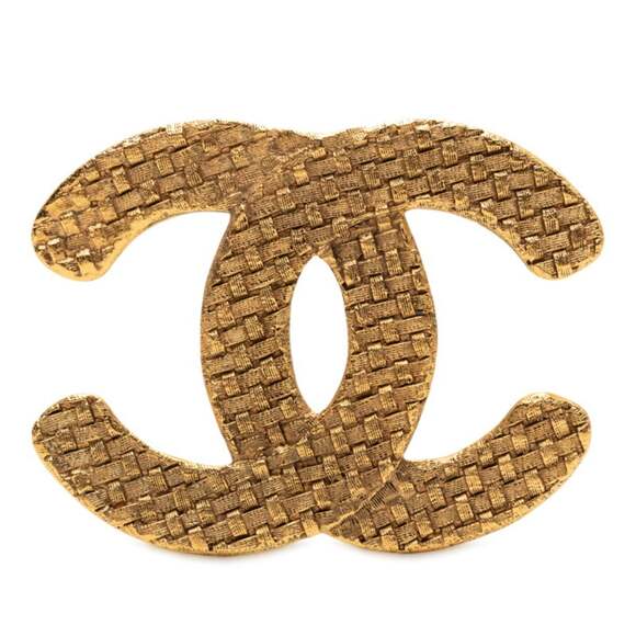 Chanel Cc Logo Brooch Metal #228956C91B